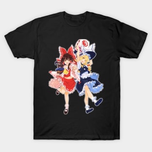 Marsia and Reimu BFF T-Shirt